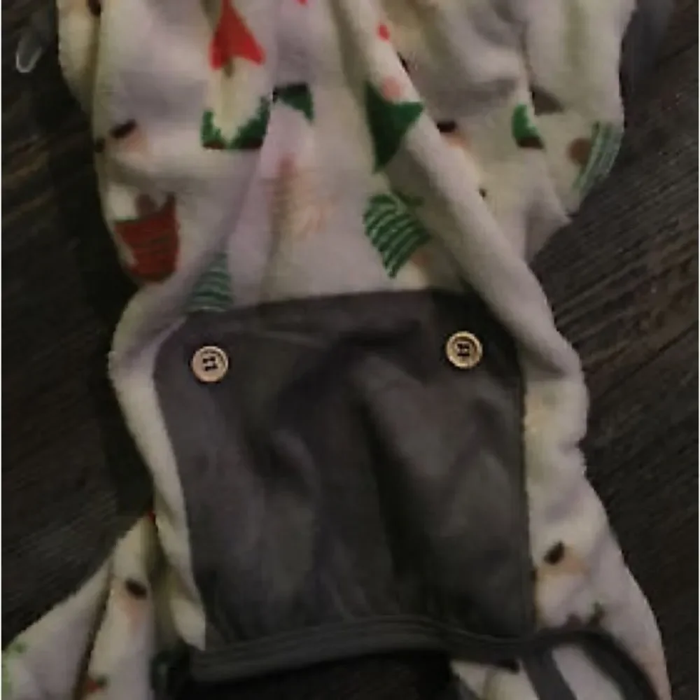Dog Pajamas Christmas Holiday Gnomes size Medium Soft Cute